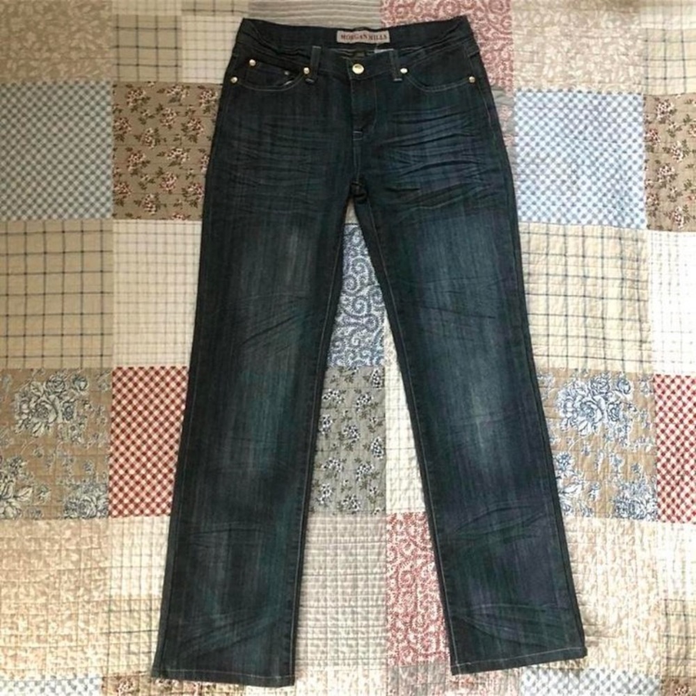 Morgan Mills Medium Dark Wash Jeans